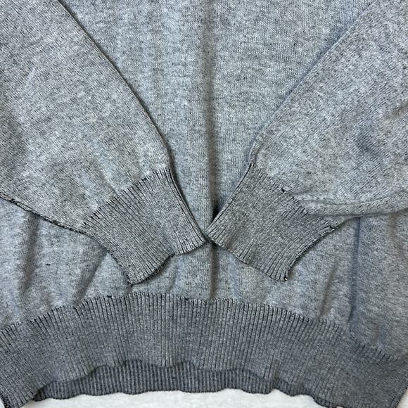 BKE Men’s Distressed Casual Sweater Gray Black Size XL - Picture 6 of 12